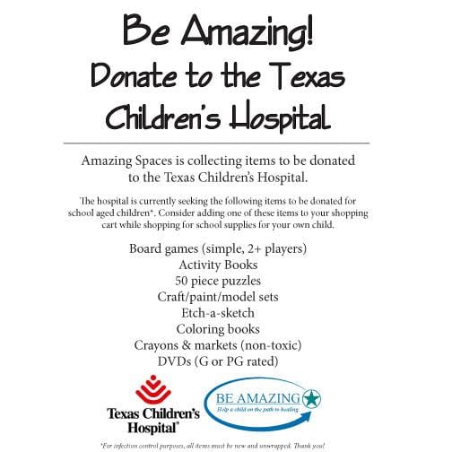 Texas-Hospital-for-Children-donate-list