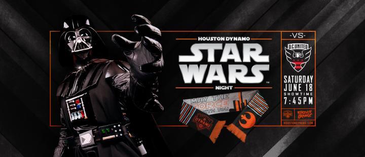houston dynamo star wars night june 2016 1 | Father's Day in Houston | Amazing Spaces Storage Centers