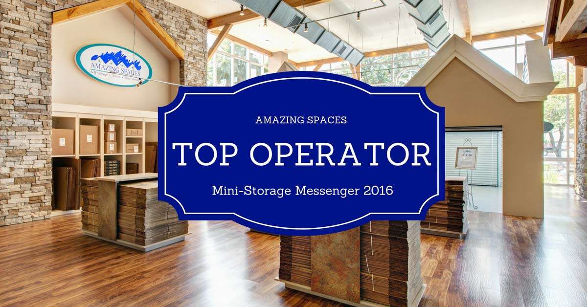 Amazing Spaces ranked as a top operator in 2016 self storage